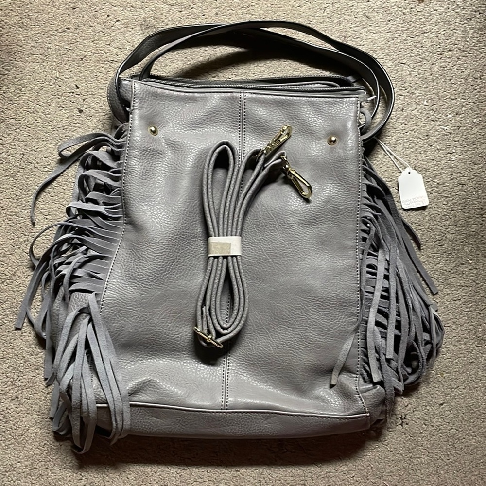 Expressions NYC fringed purse/bag